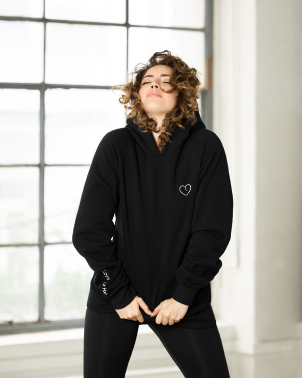 Black Organic Hoodie