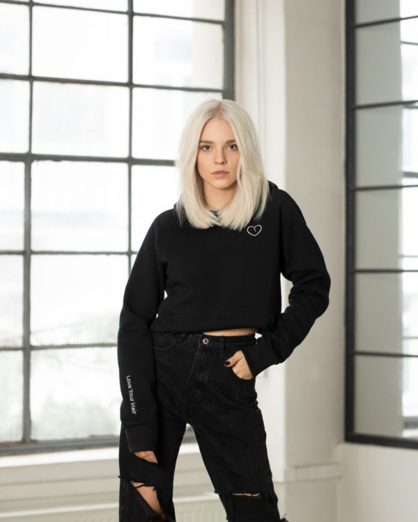 Black Organic Hoodie